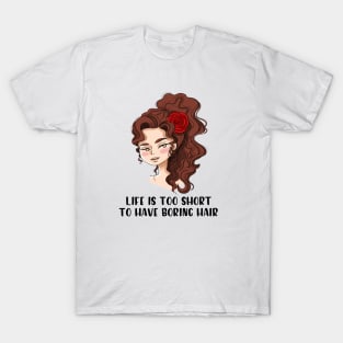 Curly Hair T-Shirt